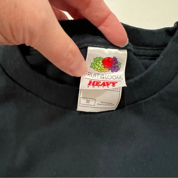 I Love (Heart) New York T-Shirt Graphic Black Crew Neck Short Sleeve Medium - Picture 7 of 9